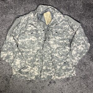 Military Cold Weather Field Coat Jacket Universal Pattern (Size Large Short)